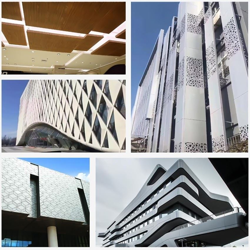 perforated aluminium cladding