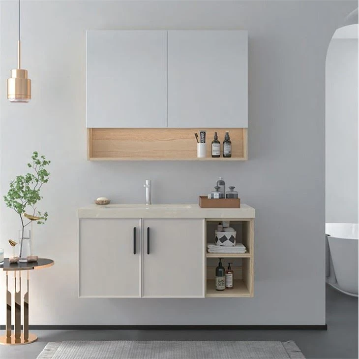 Açık Renkli Banyo Dolabı